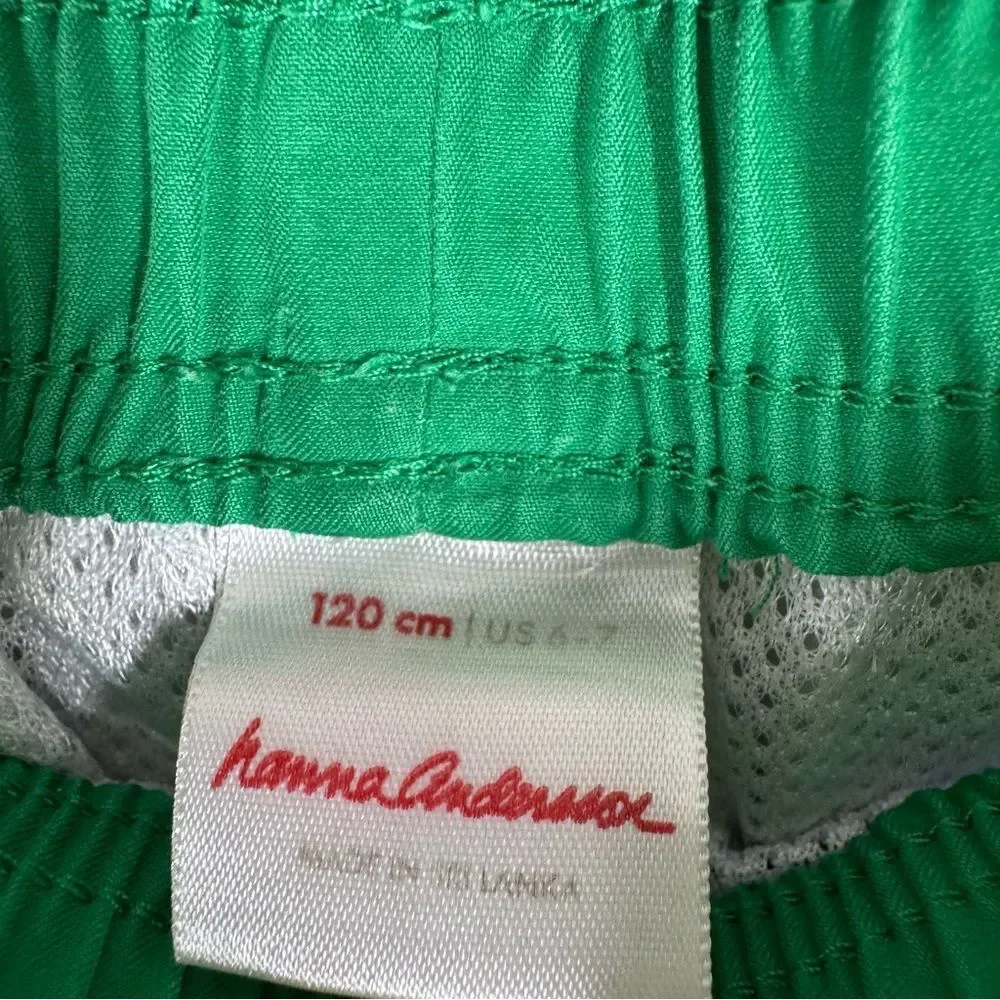 Hanna Andersson Boys Swim Trunks Bundle Tropical Boats Flamingo Size 110-120 6/7